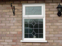 White PVCu window Quenn Anne Lead in Drayton