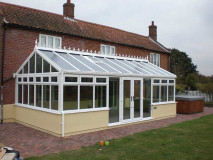 Double ended gable conservatory in Bungay