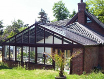 Rosewood PVCu Gable front conservatory in Chedgrave