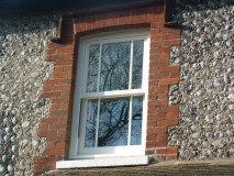 Timber sash windows in West Runton